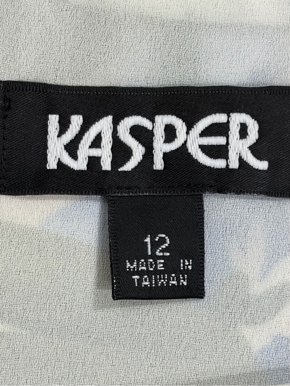 Kasper Olive Green & Blue Tropical Print Scoop Neck Camisole (12) - Picture 4 of 9